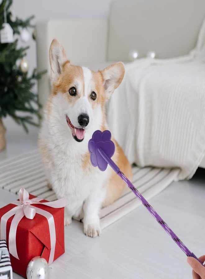 CORHAD 2Pcs Dog Training Stick Pole 16.5Inch Paw Shape Puppy Training Tools with Anti-Slip Handle Exercise Interactive Dog Pole for Small Medium Puppy Outdoor and Indoor - Image 2